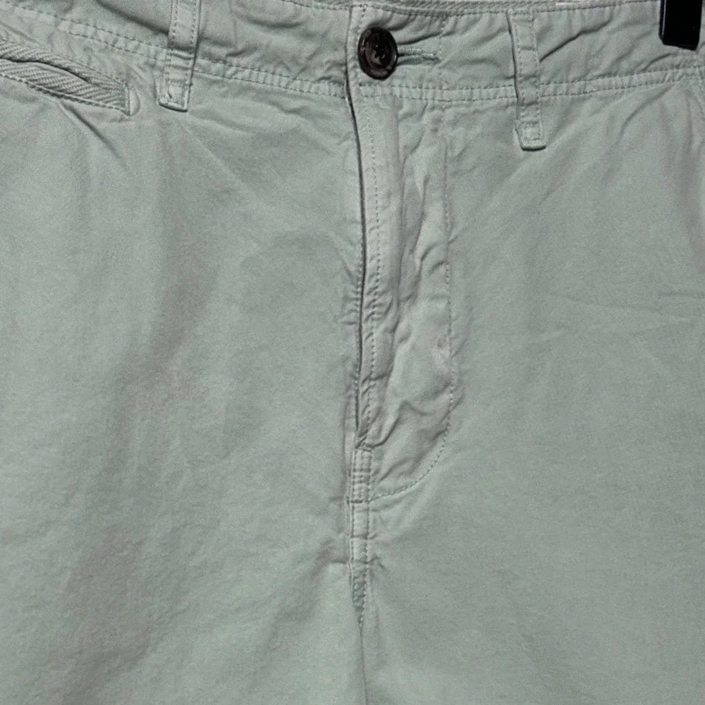 Billy Reid Chino Shorts 100% Pima Cotton Sage‎ Size 28 / 8